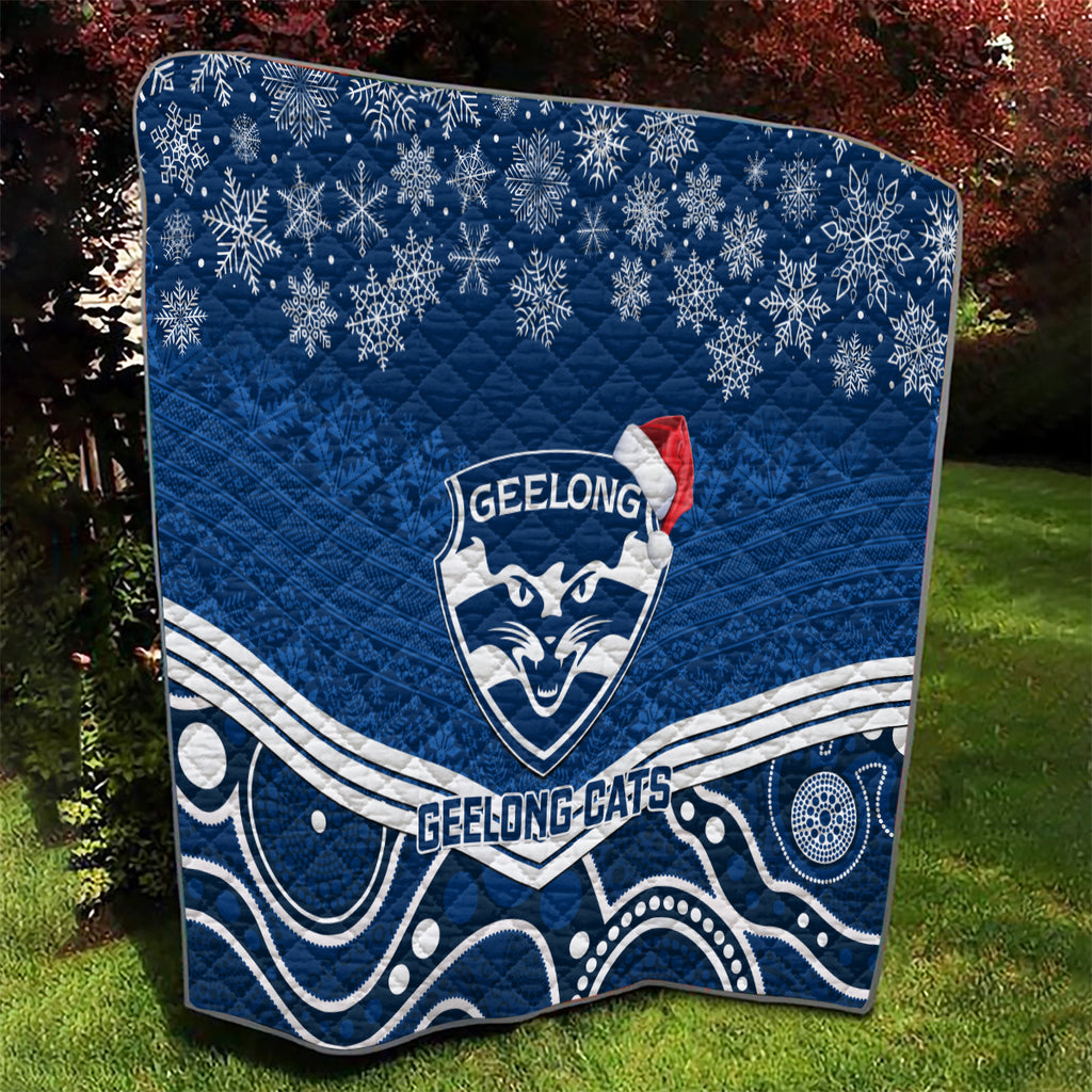 custom-geelong-football-christmas-quilt-merry-xmas-2023-mix-aboriginal-art