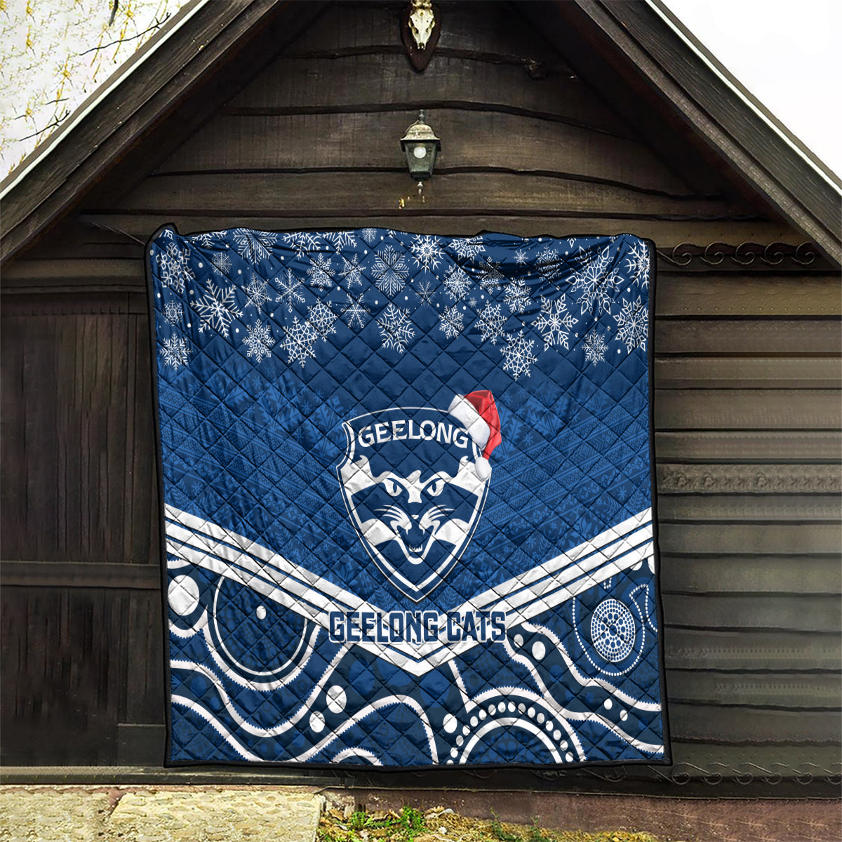custom-geelong-football-christmas-quilt-merry-xmas-2023-mix-aboriginal-art