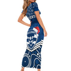 custom-geelong-football-christmas-short-sleeve-bodycon-dress-merry-xmas-2023-mix-aboriginal-art