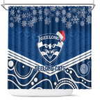 custom-geelong-football-christmas-shower-curtain-merry-xmas-2023-mix-aboriginal-art