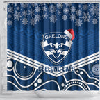 custom-geelong-football-christmas-shower-curtain-merry-xmas-2023-mix-aboriginal-art