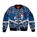 custom-geelong-football-christmas-sleeve-zip-bomber-jacket-merry-xmas-2023-mix-aboriginal-art