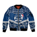 custom-geelong-football-christmas-sleeve-zip-bomber-jacket-merry-xmas-2023-mix-aboriginal-art