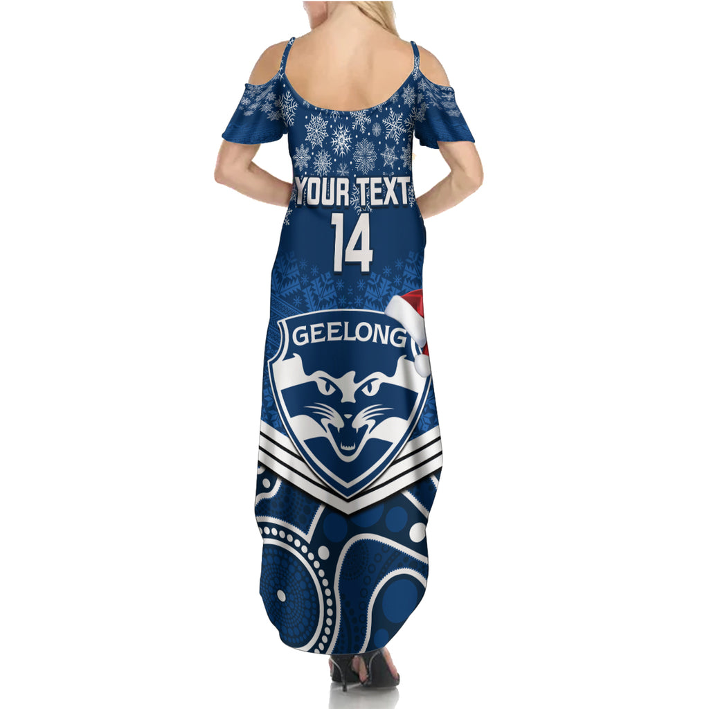 custom-geelong-football-christmas-summer-maxi-dress-merry-xmas-2023-mix-aboriginal-art