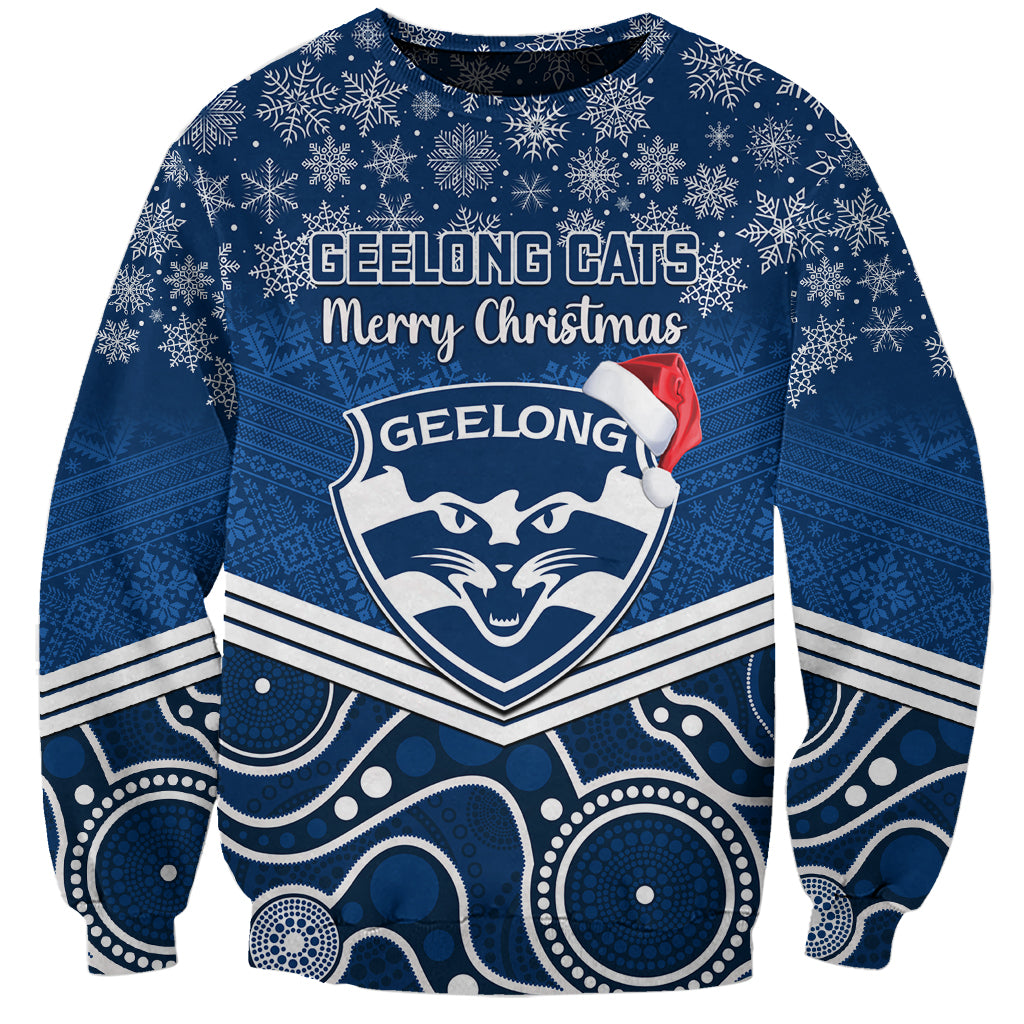 custom-geelong-football-christmas-sweatshirt-merry-xmas-2023-mix-aboriginal-art