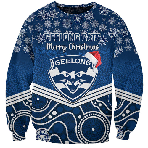 custom-geelong-football-christmas-sweatshirt-merry-xmas-2023-mix-aboriginal-art