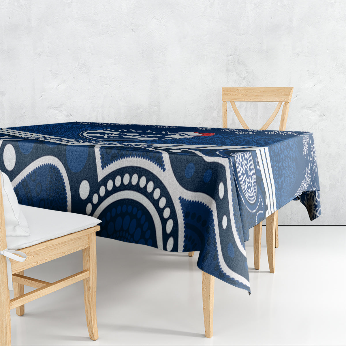 custom-geelong-football-christmas-tablecloth-merry-xmas-2023-mix-aboriginal-art