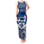 custom-geelong-football-christmas-tank-maxi-dress-merry-xmas-2023-mix-aboriginal-art