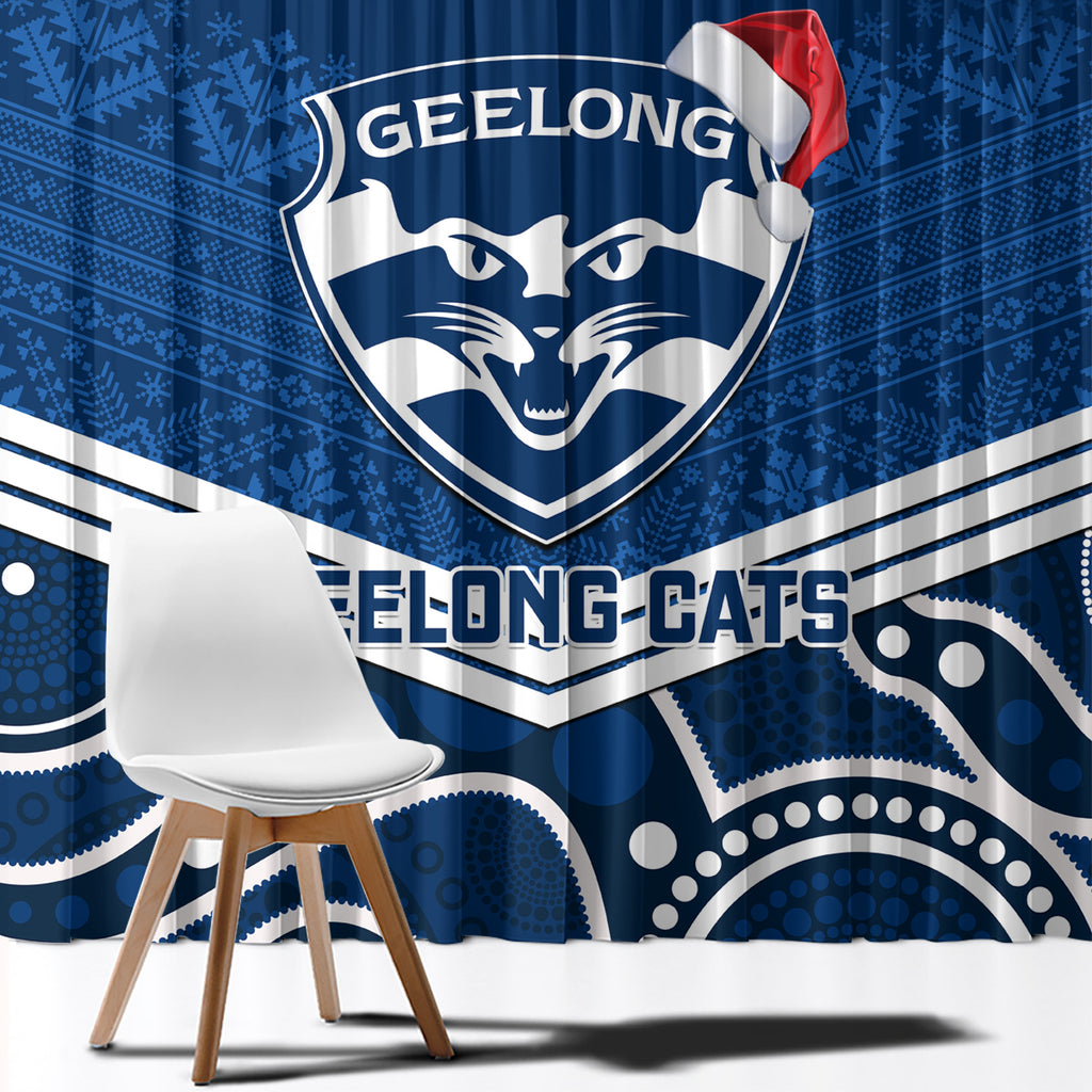 custom-geelong-football-christmas-window-curtain-merry-xmas-2023-mix-aboriginal-art