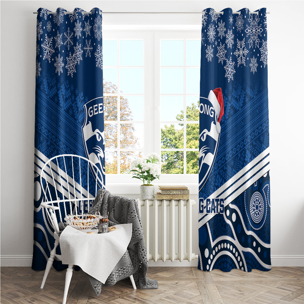 custom-geelong-football-christmas-window-curtain-merry-xmas-2023-mix-aboriginal-art