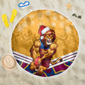 custom-brisbane-lions-football-christmas-beach-blanket-merry-xmas-2023-mix-aboriginal-art