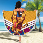 custom-brisbane-lions-football-christmas-beach-blanket-merry-xmas-2023-mix-aboriginal-art