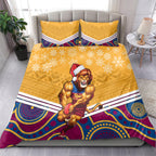 custom-brisbane-lions-football-christmas-bedding-set-merry-xmas-2023-mix-aboriginal-art