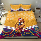 custom-brisbane-lions-football-christmas-bedding-set-merry-xmas-2023-mix-aboriginal-art