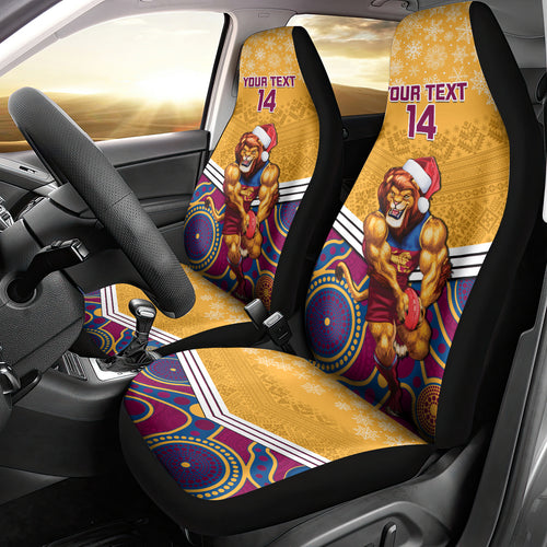 custom-brisbane-lions-football-christmas-car-seat-cover-merry-xmas-2023-mix-aboriginal-art