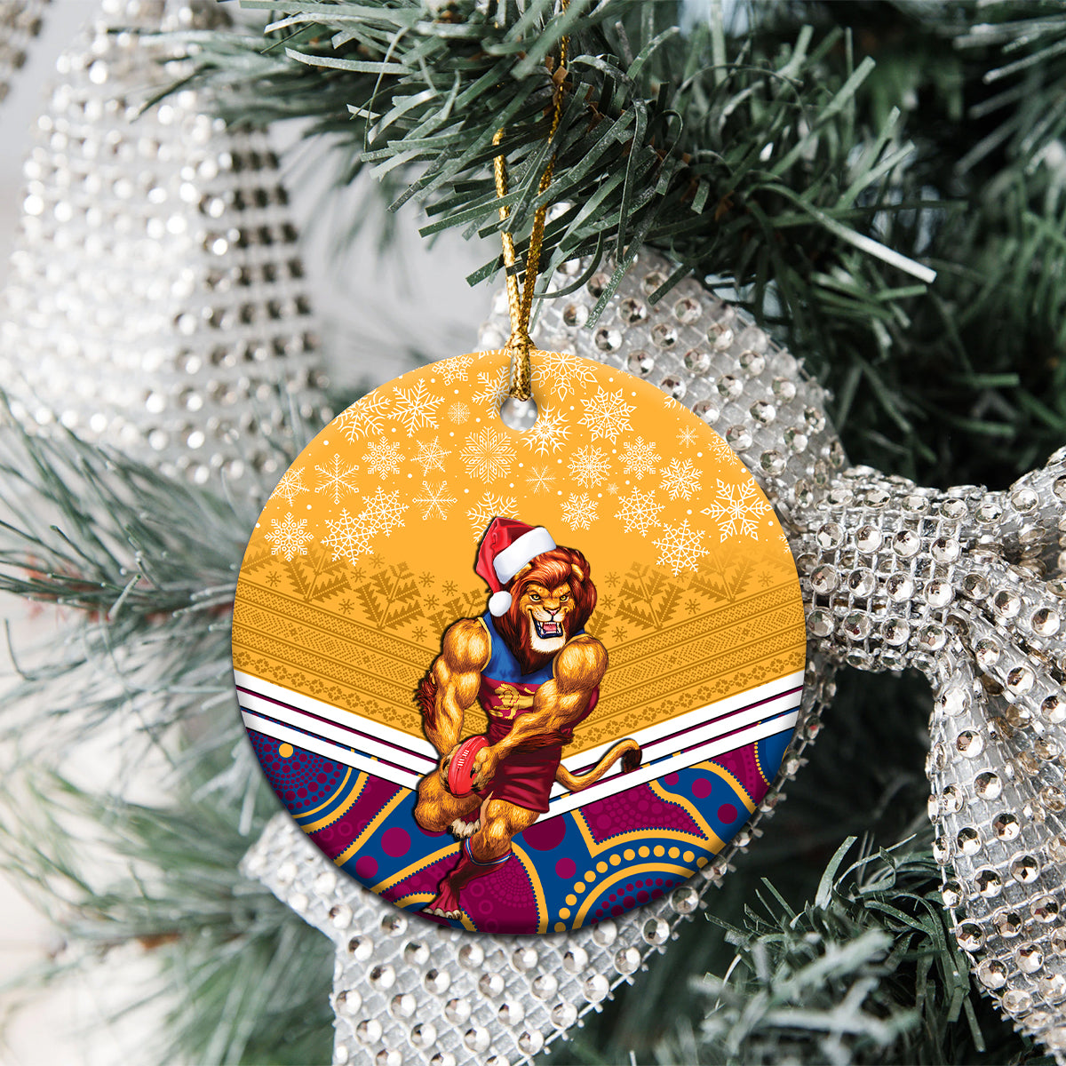 brisbane-lions-football-christmas-ceramic-ornament-merry-xmas-2023-mix-aboriginal-art
