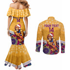 custom-brisbane-lions-football-christmas-couples-matching-mermaid-dress-and-long-sleeve-button-shirt-merry-xmas-2023-mix-aboriginal-art
