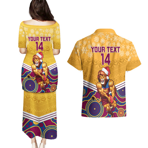 custom-brisbane-lions-football-christmas-couples-matching-puletasi-dress-and-hawaiian-shirt-merry-xmas-2023-mix-aboriginal-art