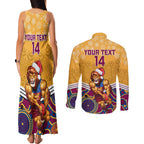 custom-brisbane-lions-football-christmas-couples-matching-tank-maxi-dress-and-long-sleeve-button-shirt-merry-xmas-2023-mix-aboriginal-art