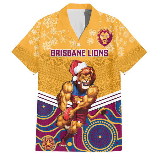 custom-brisbane-lions-football-christmas-hawaiian-shirt-merry-xmas-2023-mix-aboriginal-art