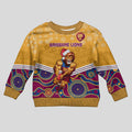custom-brisbane-lions-football-christmas-kid-ugly-christmas-sweater-merry-xmas-2023-mix-aboriginal-art