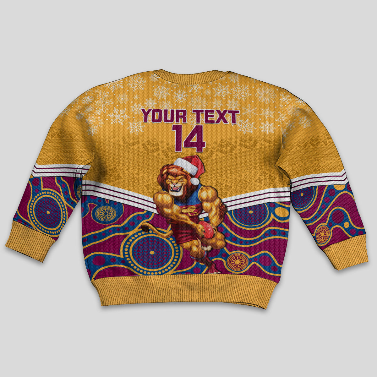 custom-brisbane-lions-football-christmas-kid-ugly-christmas-sweater-merry-xmas-2023-mix-aboriginal-art