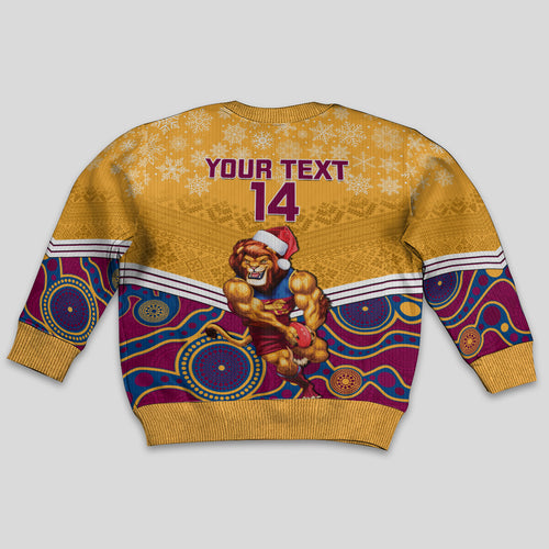 custom-brisbane-lions-football-christmas-kid-ugly-christmas-sweater-merry-xmas-2023-mix-aboriginal-art