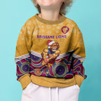 custom-brisbane-lions-football-christmas-kid-ugly-christmas-sweater-merry-xmas-2023-mix-aboriginal-art