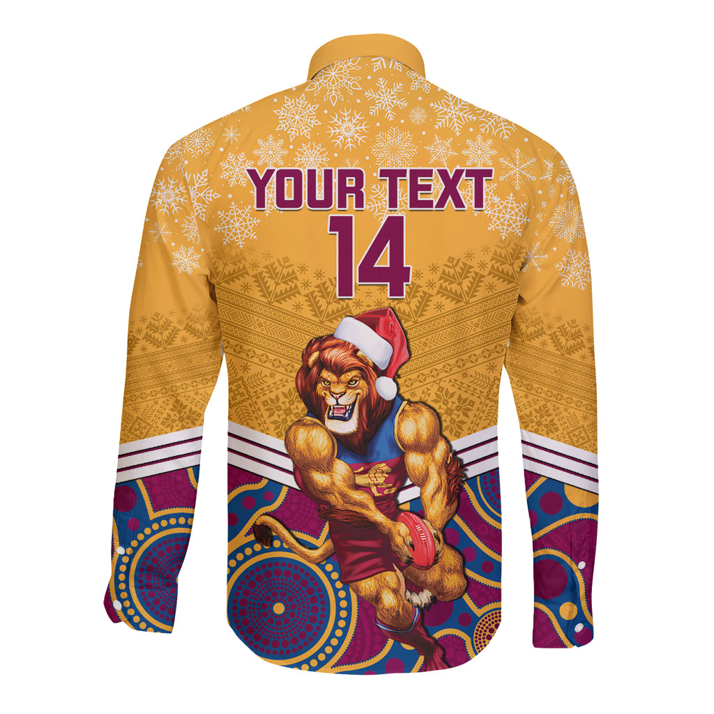 custom-brisbane-lions-football-christmas-long-sleeve-button-shirt-merry-xmas-2023-mix-aboriginal-art