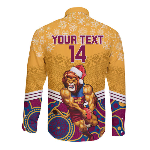 custom-brisbane-lions-football-christmas-long-sleeve-button-shirt-merry-xmas-2023-mix-aboriginal-art