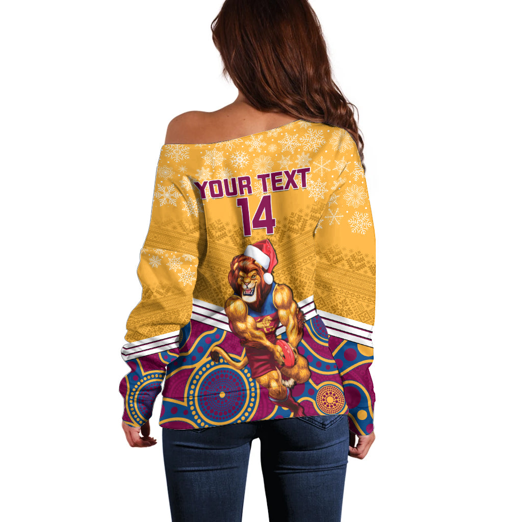custom-brisbane-lions-football-christmas-off-shoulder-sweater-merry-xmas-2023-mix-aboriginal-art