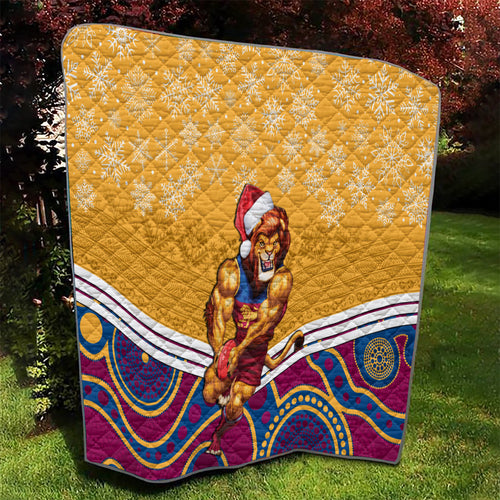 custom-brisbane-lions-football-christmas-quilt-merry-xmas-2023-mix-aboriginal-art