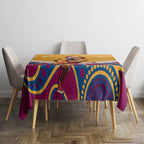 custom-brisbane-lions-football-christmas-tablecloth-merry-xmas-2023-mix-aboriginal-art