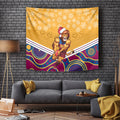 custom-brisbane-lions-football-christmas-tapestry-merry-xmas-2023-mix-aboriginal-art