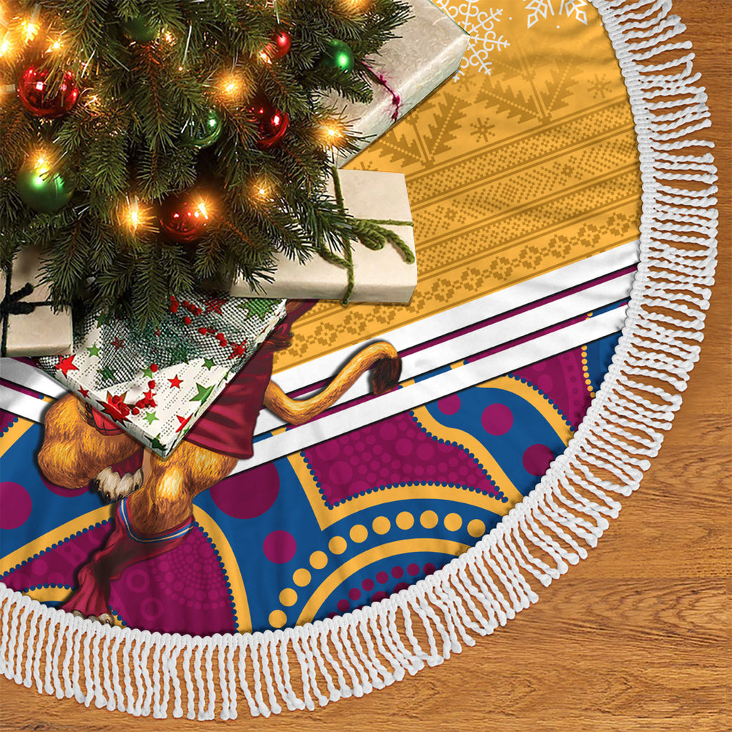 brisbane-lions-football-christmas-tree-skirt-merry-xmas-2023-mix-aboriginal-art