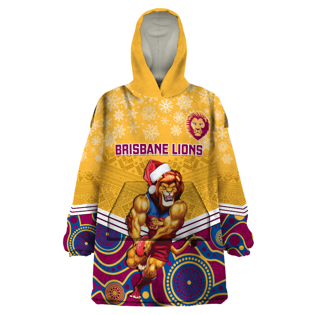 custom-brisbane-lions-football-christmas-wearable-blanket-hoodie-merry-xmas-2023-mix-aboriginal-art