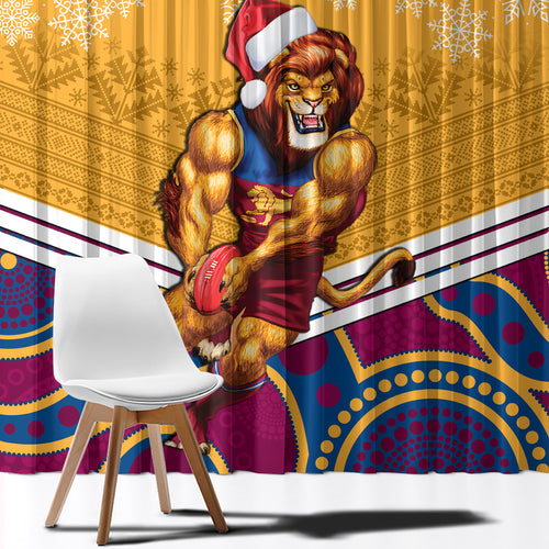 custom-brisbane-lions-football-christmas-window-curtain-merry-xmas-2023-mix-aboriginal-art