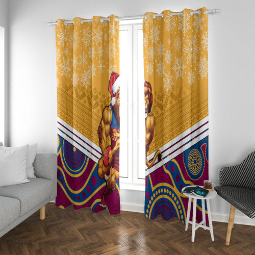 custom-brisbane-lions-football-christmas-window-curtain-merry-xmas-2023-mix-aboriginal-art