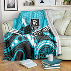 custom-port-adelaide-football-christmas-blanket-merry-xmas-2023-mix-aboriginal-art