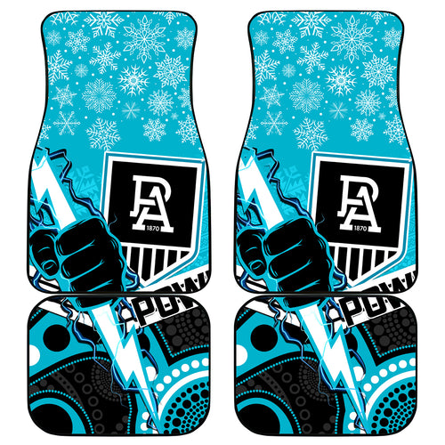 custom-port-adelaide-football-christmas-car-mats-merry-xmas-2023-mix-aboriginal-art