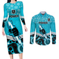 custom-port-adelaide-football-christmas-couples-matching-long-sleeve-bodycon-dress-and-long-sleeve-button-shirt-merry-xmas-2023-mix-aboriginal-art