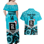 custom-port-adelaide-football-christmas-couples-matching-off-shoulder-maxi-dress-and-hawaiian-shirt-merry-xmas-2023-mix-aboriginal-art