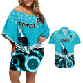 custom-port-adelaide-football-christmas-couples-matching-off-shoulder-short-dress-and-hawaiian-shirt-merry-xmas-2023-mix-aboriginal-art