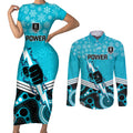 custom-port-adelaide-football-christmas-couples-matching-short-sleeve-bodycon-dress-and-long-sleeve-button-shirt-merry-xmas-2023-mix-aboriginal-art