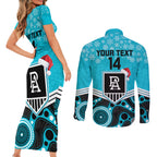 custom-port-adelaide-football-christmas-couples-matching-short-sleeve-bodycon-dress-and-long-sleeve-button-shirt-merry-xmas-2023-mix-aboriginal-art