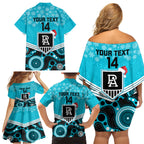 custom-port-adelaide-football-christmas-family-matching-off-shoulder-short-dress-and-hawaiian-shirt-merry-xmas-2023-mix-aboriginal-art