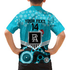 custom-port-adelaide-football-christmas-family-matching-summer-maxi-dress-and-hawaiian-shirt-merry-xmas-2023-mix-aboriginal-art