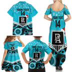custom-port-adelaide-football-christmas-family-matching-summer-maxi-dress-and-hawaiian-shirt-merry-xmas-2023-mix-aboriginal-art