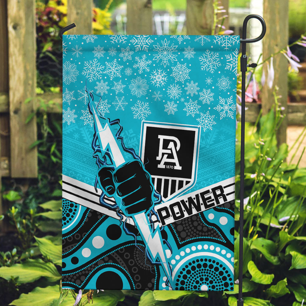 custom-port-adelaide-football-christmas-garden-flag-merry-xmas-2023-mix-aboriginal-art