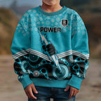 custom-port-adelaide-football-christmas-kid-ugly-christmas-sweater-merry-xmas-2023-mix-aboriginal-art